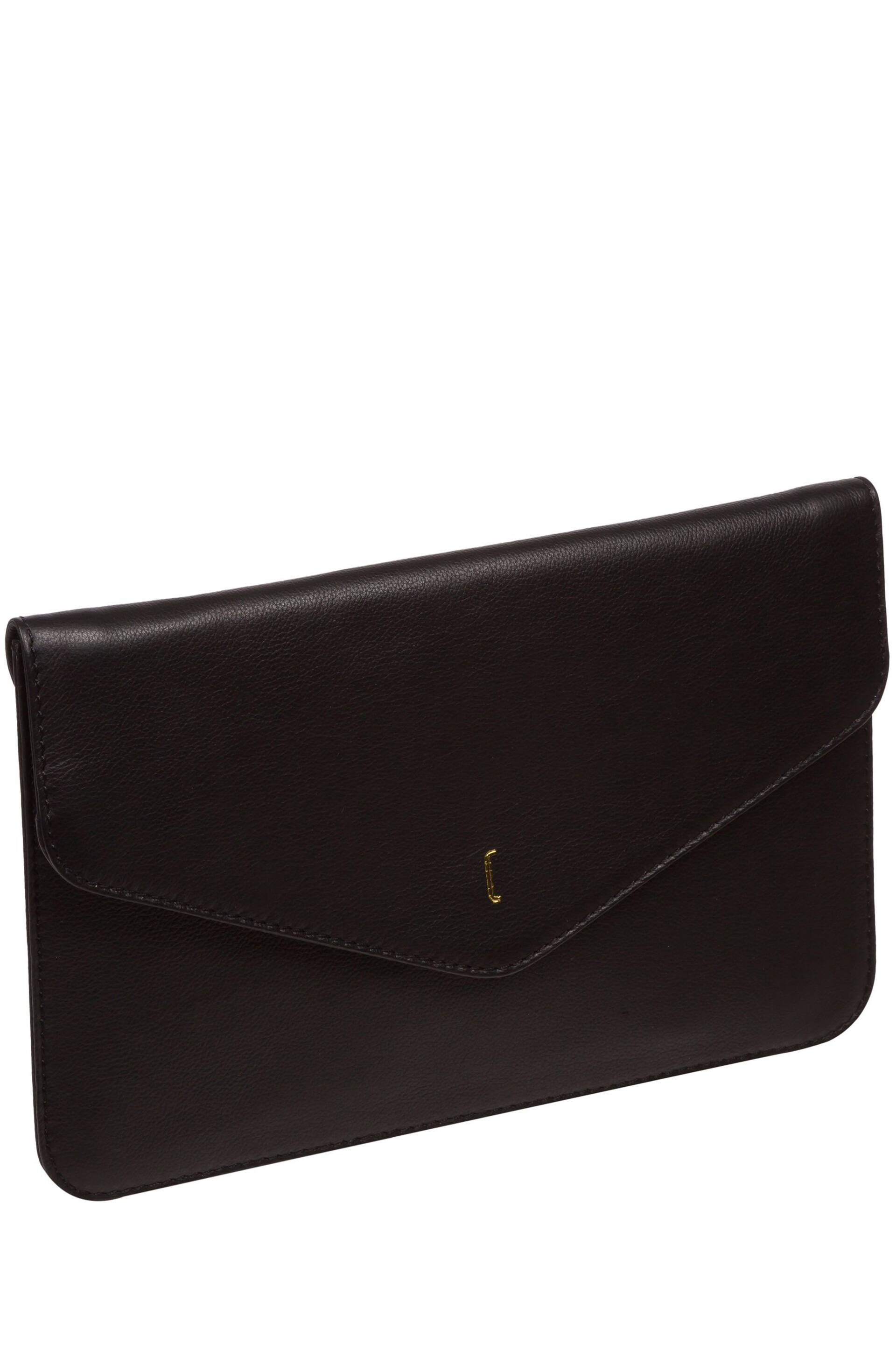 Cultured London Viviane Leather Clutch Bag - Image 3 of 3