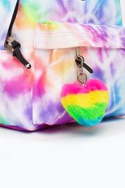 Hype. Rainbow Heart Tie Dye Backpack - Image 4 of 8