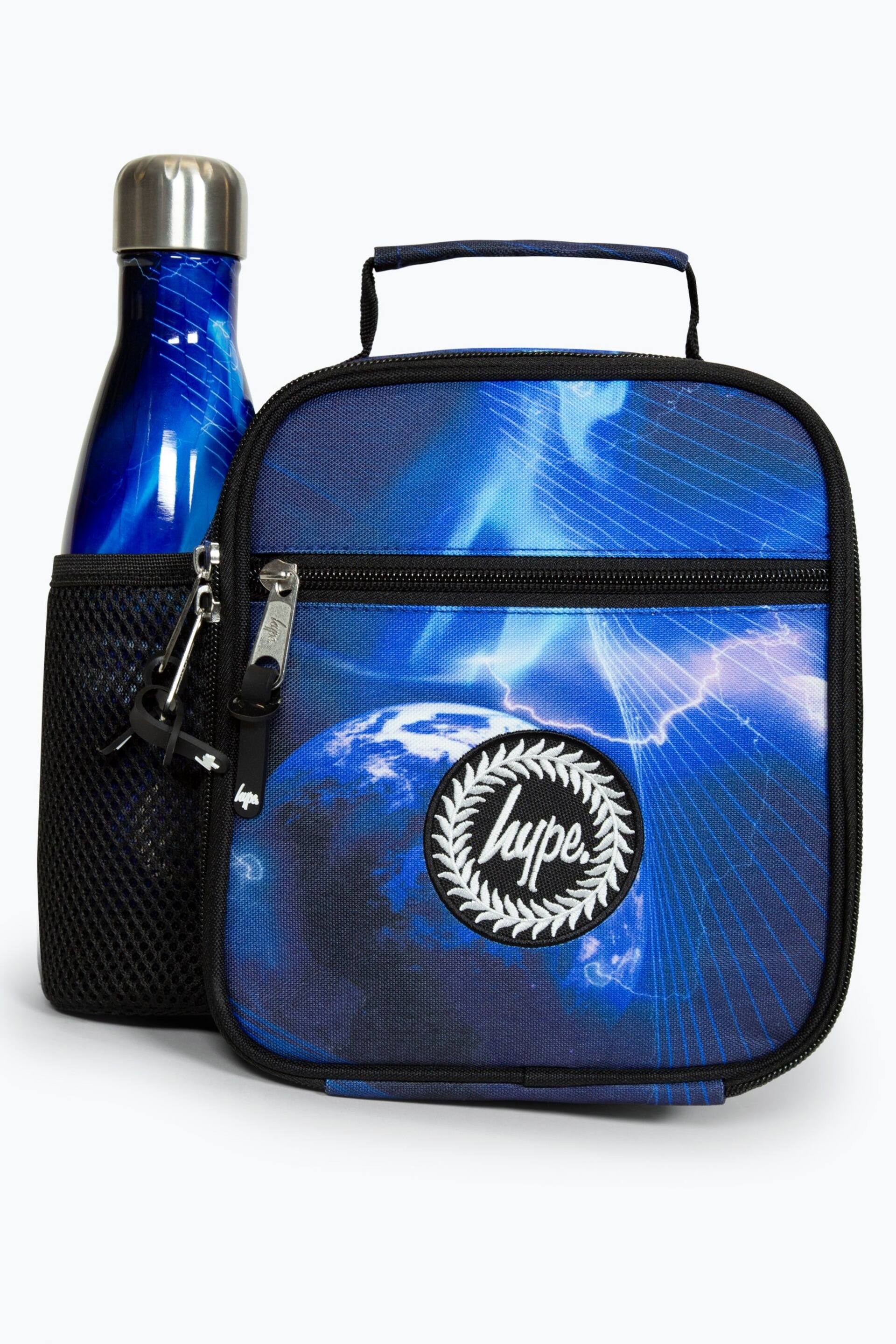 Hype. Unisex Blue Space Storm V2 Lunch Box - Image 1 of 7