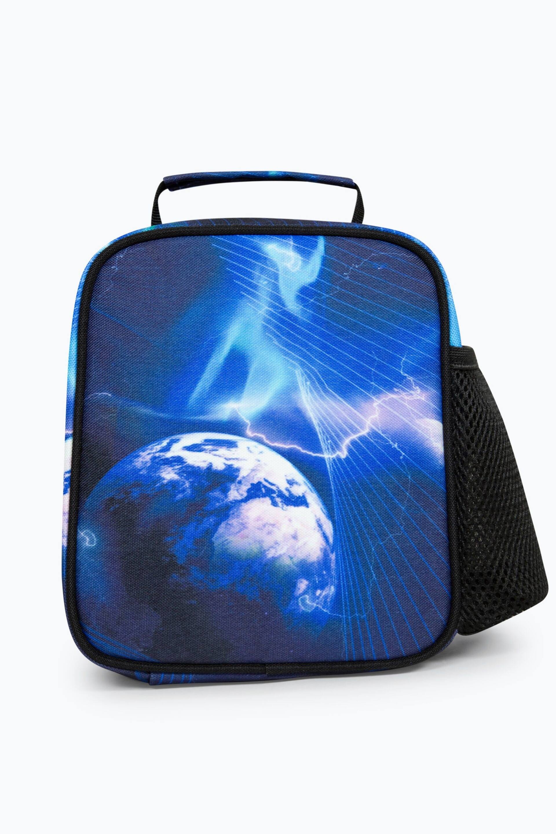 Hype. Unisex Blue Space Storm V2 Lunch Box - Image 2 of 7