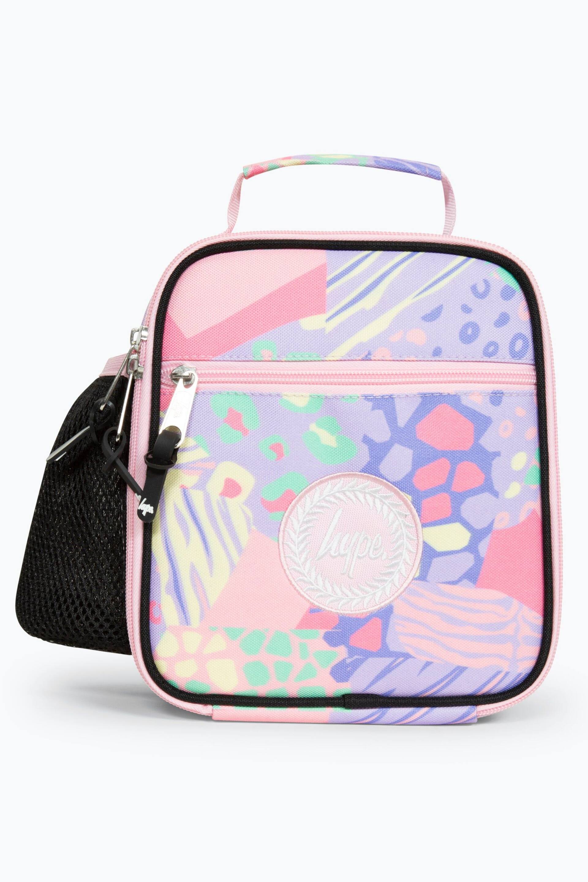 Hype. Multi Pastel Prints Lunch Box - Image 1 of 9