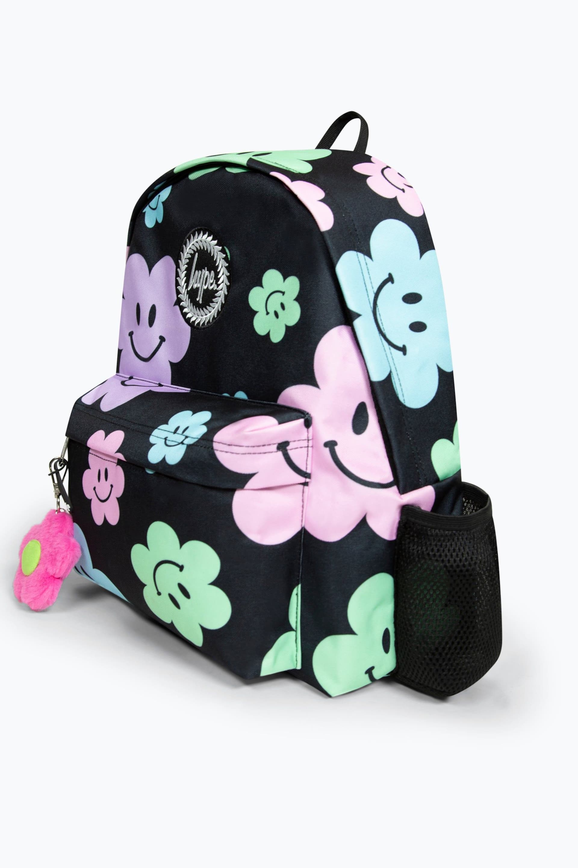 Hype. Happy Flowers Badge Backpack - Image 3 of 6
