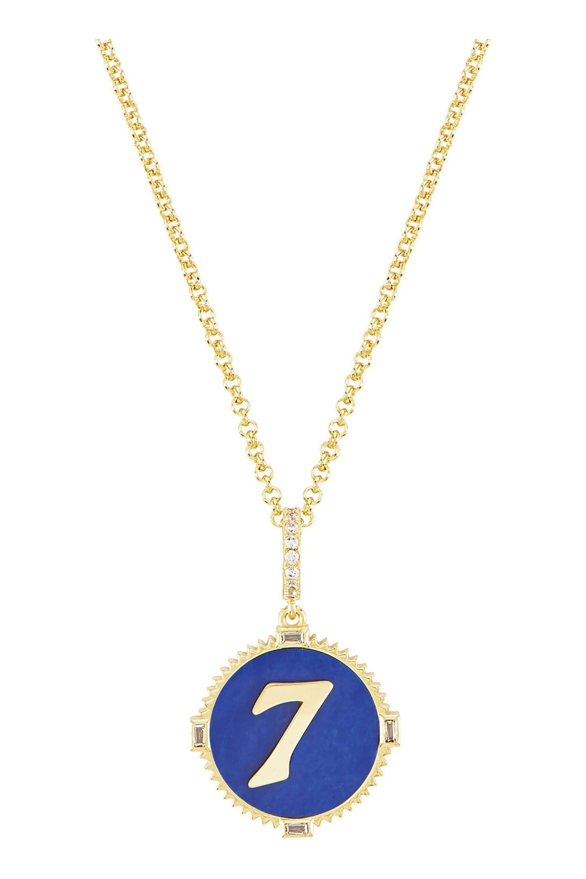 Celeste Starre Gold Tone I Am Lucky Necklace - Image 3 of 4