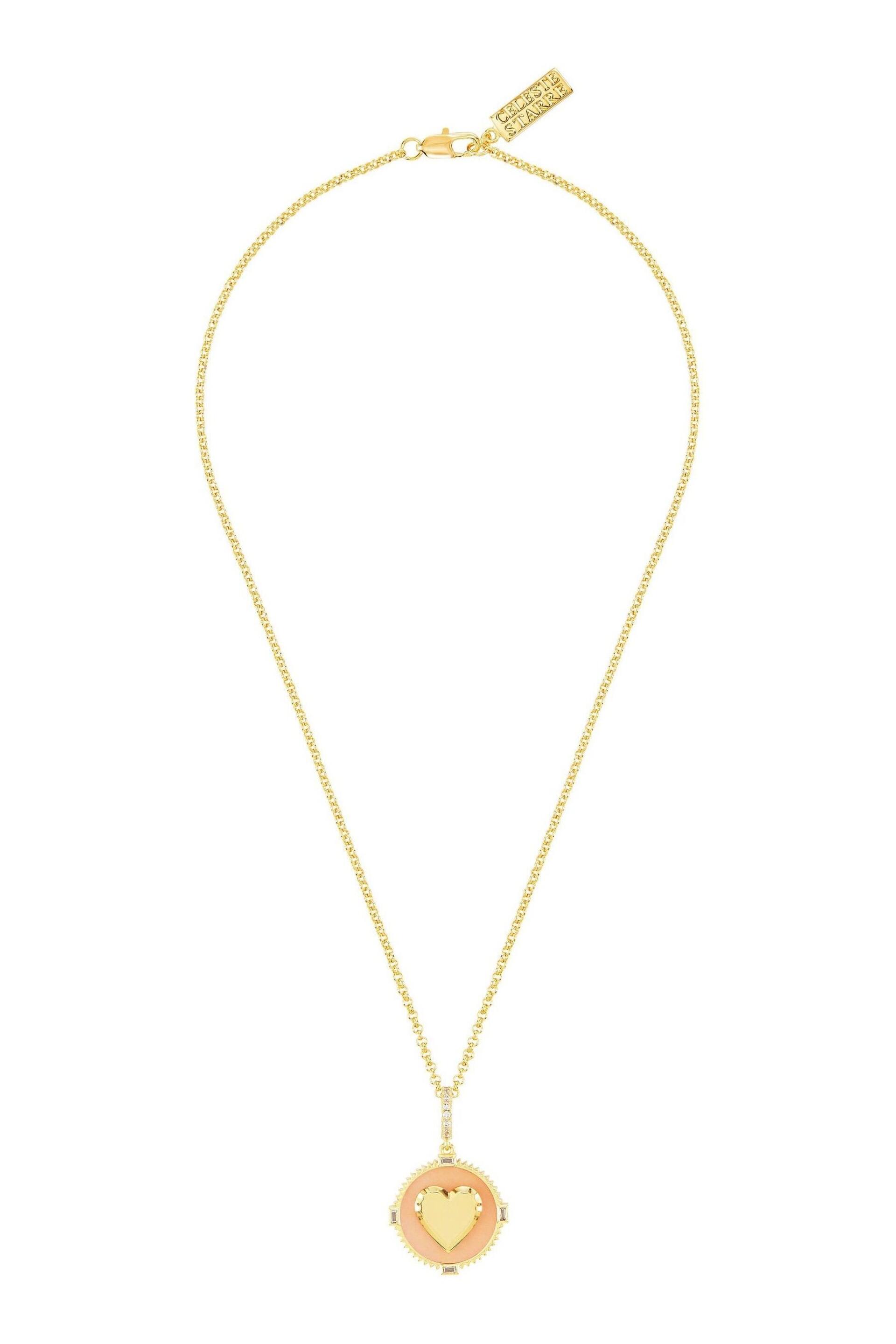 Celeste Starre Gold Tone I Am Loved Necklace - Image 1 of 5