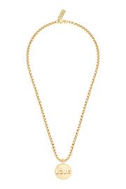 Celeste Starre Gold Tone Love Conquers All Necklace - Image 1 of 3