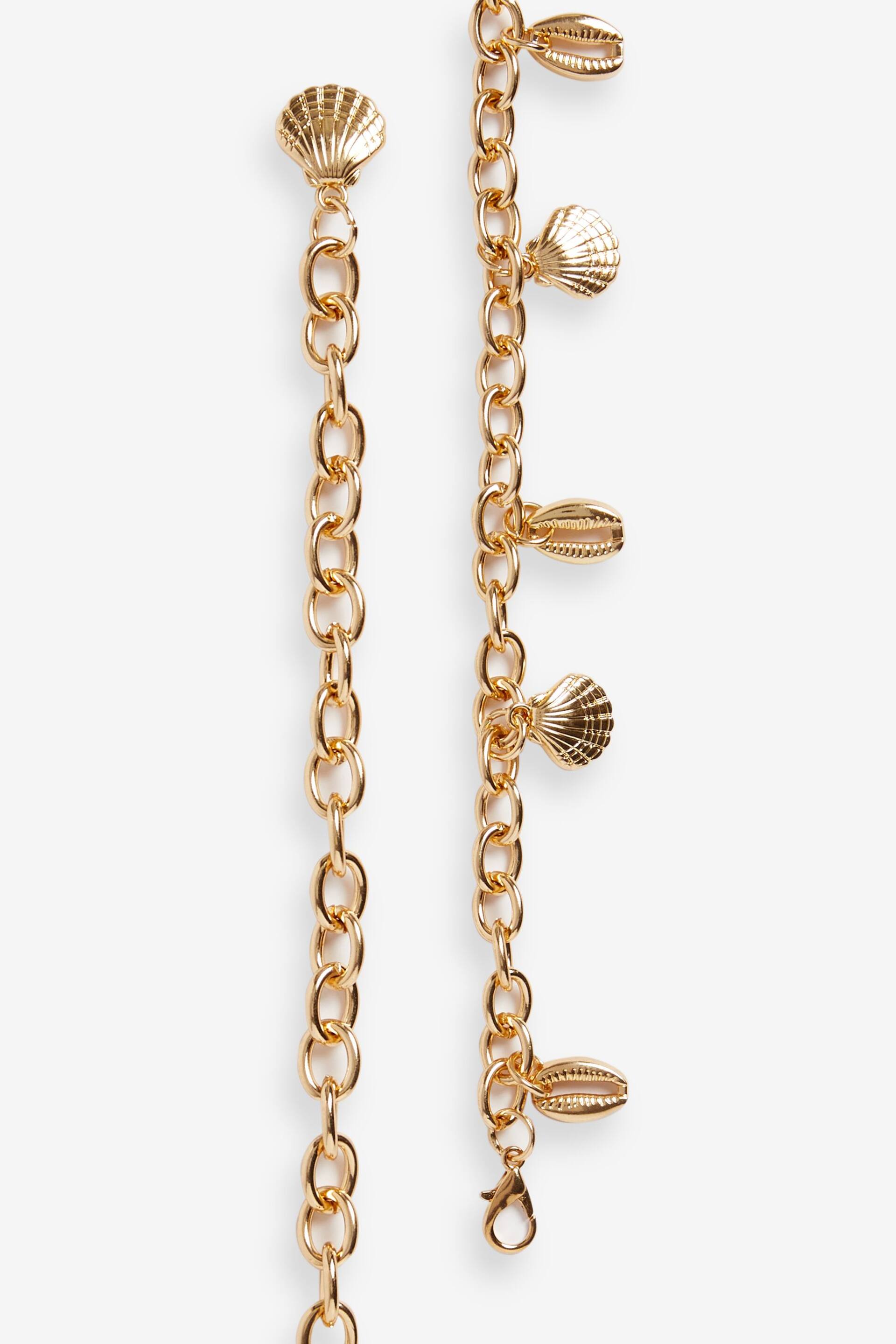 Gold Shell Chain Belt - Image 4 of 4