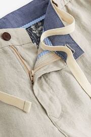 Stone Signature Leomaster Italian Delave Linen Drawstring Trousers - Image 10 of 10