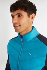 Calvin Klein Golf Blue Frontera Hybrid Jacket - Image 3 of 8