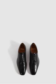 Reiss Black Mead Leather Lace-Up Shoes - Image 3 of 5