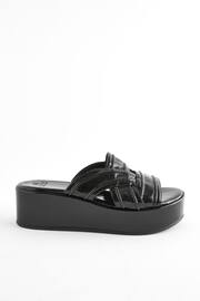 Black Forever Comfort® Western Mules Wedges - Image 2 of 6