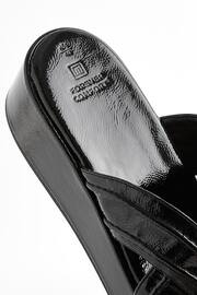 Black Forever Comfort® Western Mules Wedges - Image 6 of 6