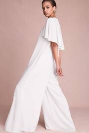 Florere Cape Wide Leg Jumpsuit - Image 3 of 7