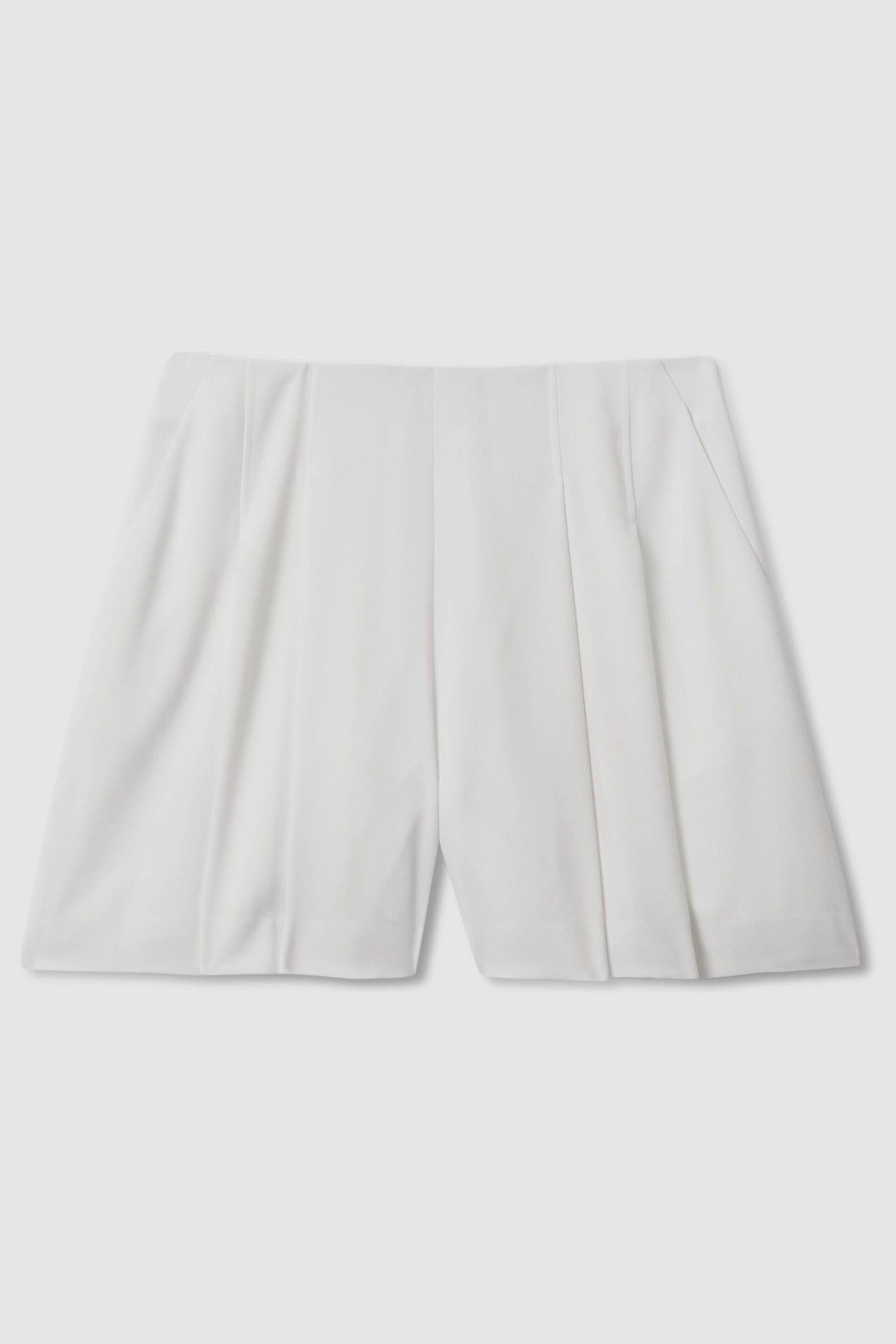 Florere High Rise Pleated Shorts - Image 2 of 6