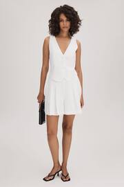 Florere High Rise Pleated Shorts - Image 3 of 6