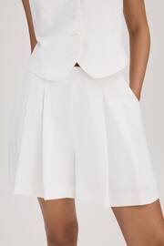 Florere High Rise Pleated Shorts - Image 4 of 6