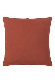 Furn Red Dakota Tufted Feather Filled Cushion - Image 4 of 6
