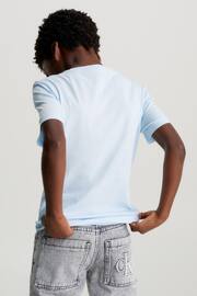 Calvin Klein Jeans Blue Monogram T-Shirt 2 Pack - Image 3 of 5