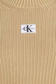 Calvin Klein Jeans Washed Monologo Natural Sweater - Image 6 of 6