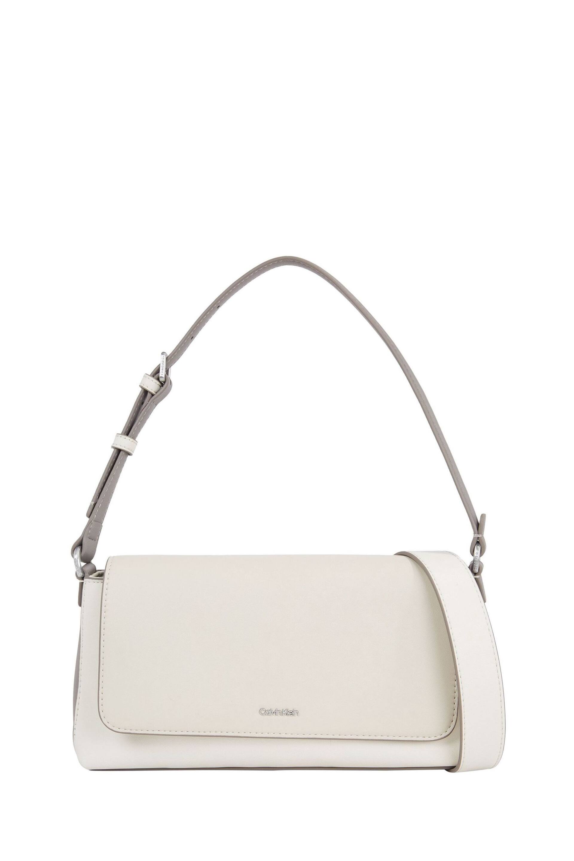 Calvin Klein White Must Shoulder Bag - Image 1 of 4