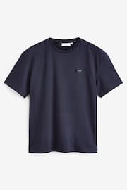Calvin Klein Blue Comfort T-Shirt - Image 4 of 4