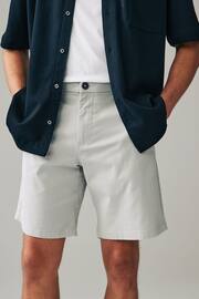 Navy Blue/Grey/Stone Loose Stretch Chinos Shorts 3 Pack - Image 3 of 15