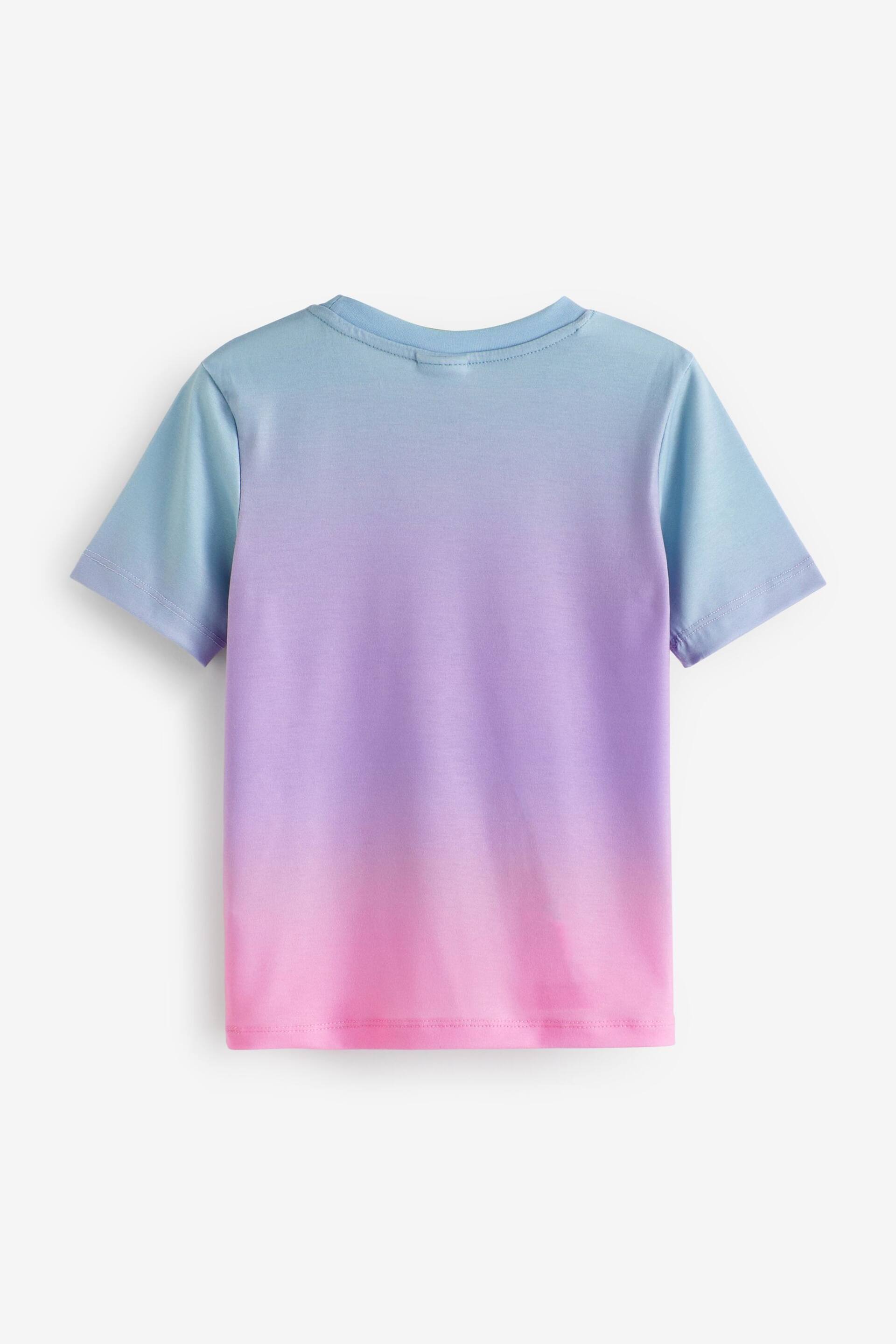 Hype. Kids Pink Fade T-Shirt - Image 6 of 7