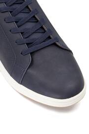 Dune London Blue Wide Fit Tezzy Perf Trainers - Image 4 of 4