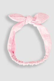 JoJo Maman Bébé Pink 2-Pack Headbands - Image 3 of 4