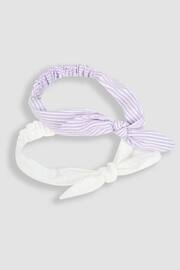 JoJo Maman Bébé Lilac 2-Pack Headbands - Image 3 of 3