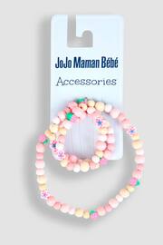 JoJo Maman Bébé Pink Strawberry Toddler Necklace Set - Image 1 of 2