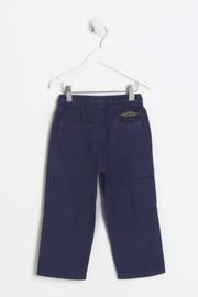 River Island Blue Mini Boys Carpenter Trousers - Image 2 of 4