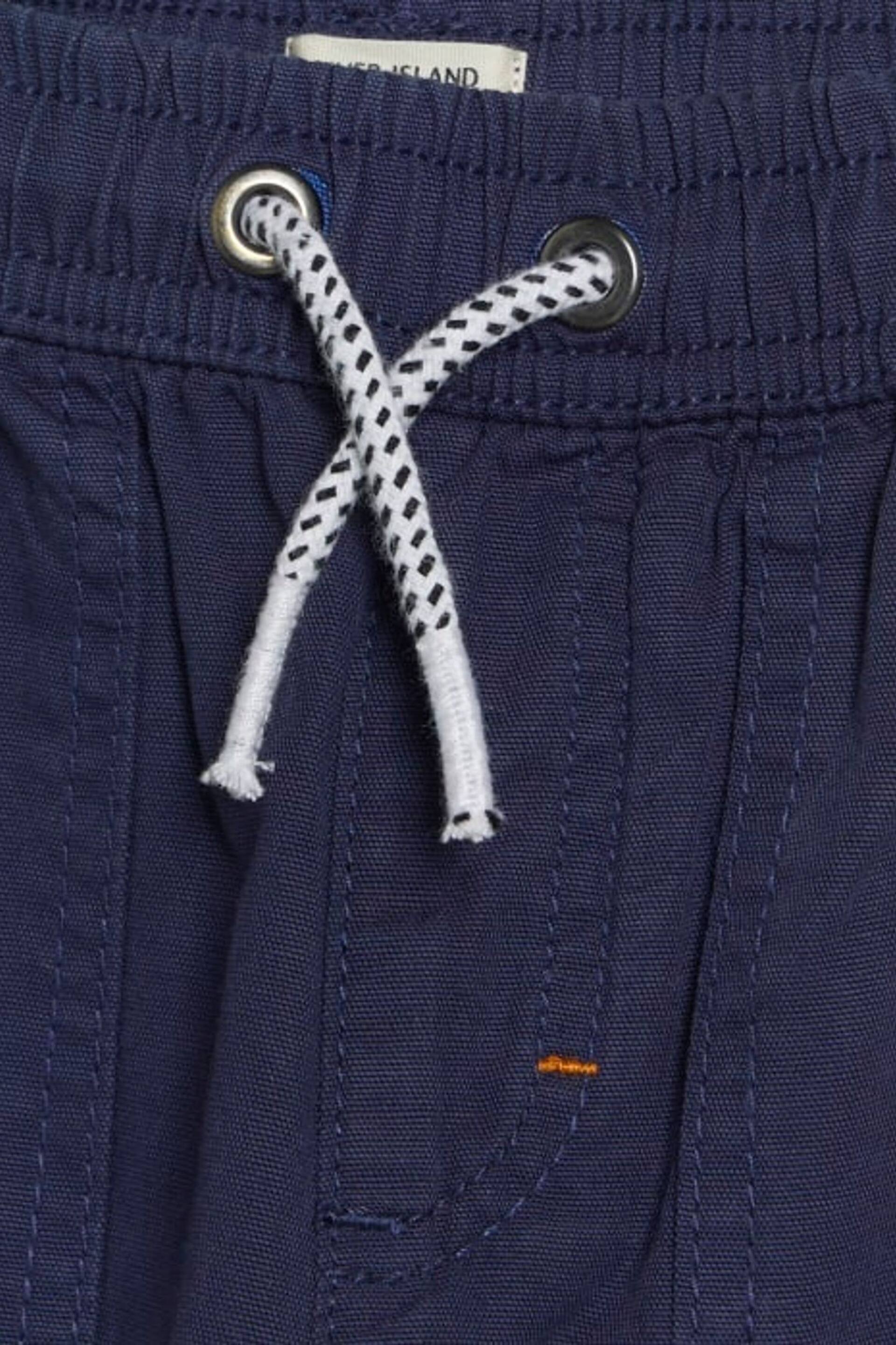 River Island Blue Mini Boys Carpenter Trousers - Image 4 of 4