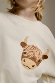 Cream Hamish Character Sweat and Leggings Set (3mths-7yrs) - Image 4 of 7