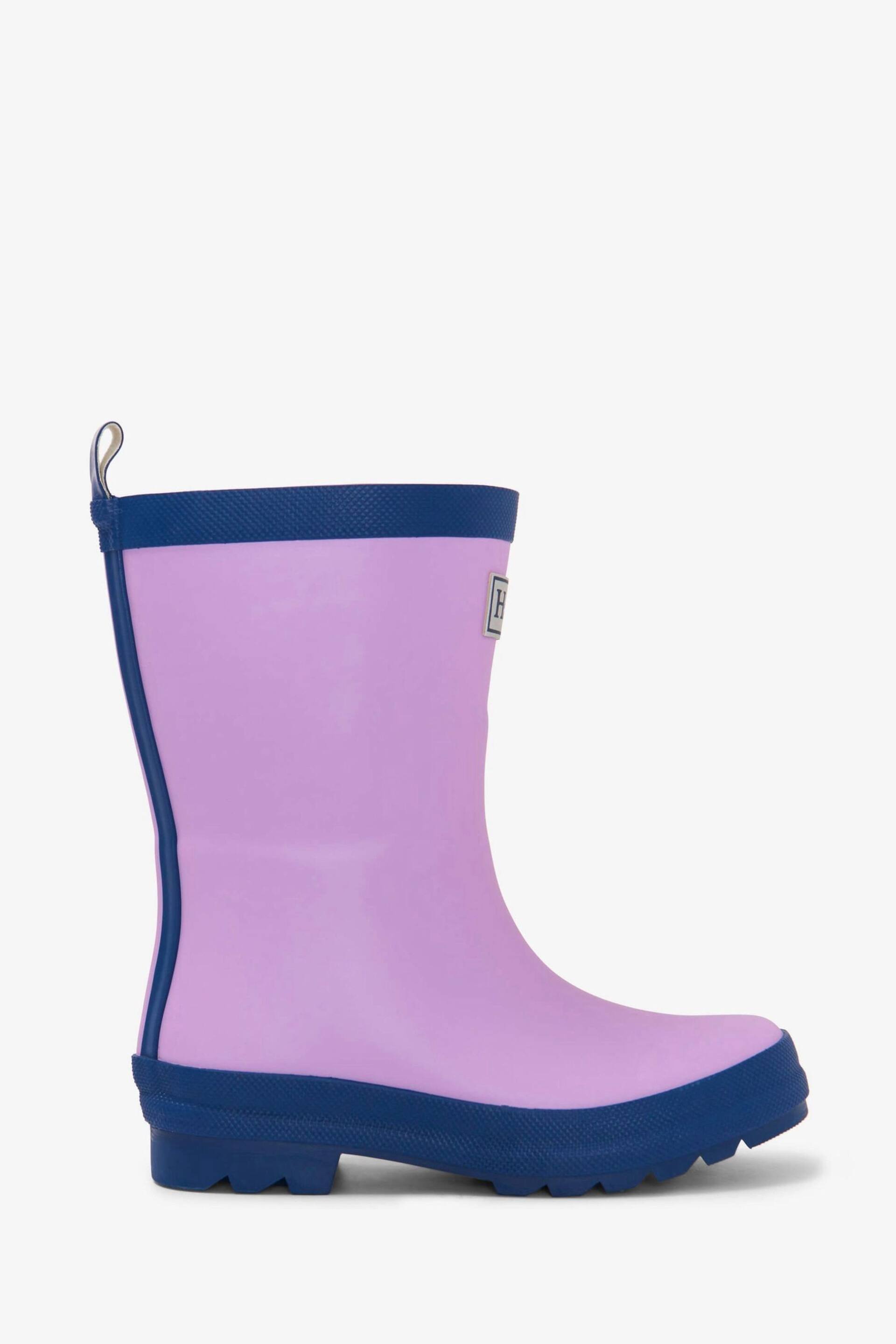 Hatley Purple Matte Rain Boots - Image 4 of 6