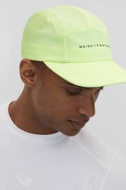 Reiss Iced Citrus Yellow Remy Castore Water Repellent Baseball Cap - Image 2 of 4