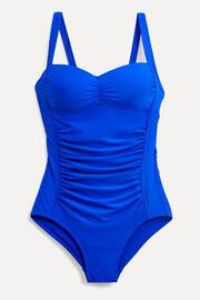 Linzi Blue Miami Tummy Control Ruched Swimsuit - Image 3 of 5