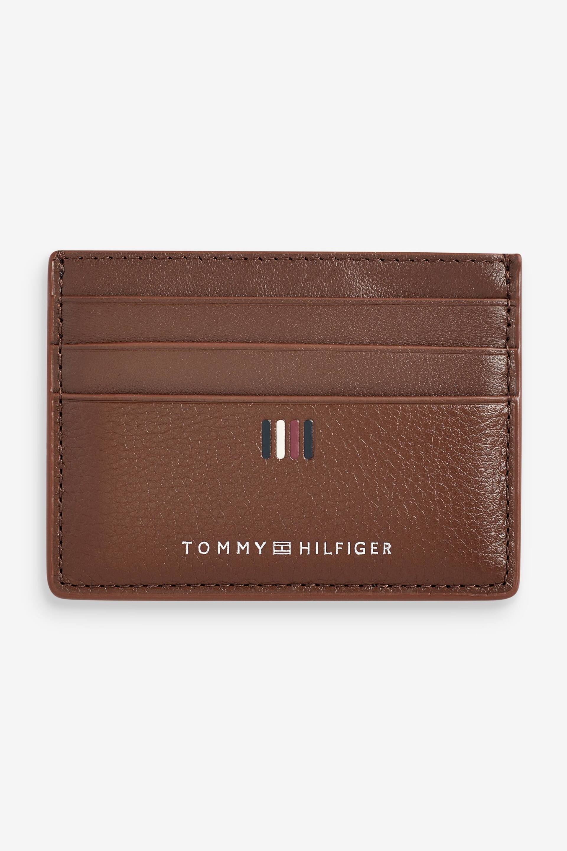 Tommy Hilfiger Central Brown Card Holder - Image 1 of 2