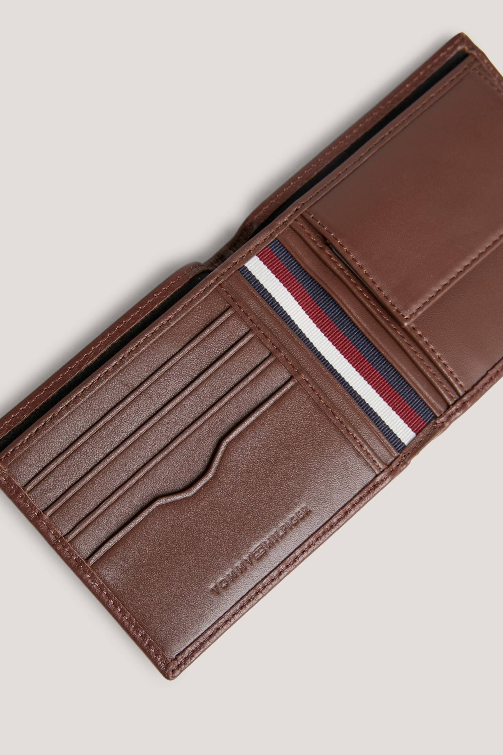 Tommy Hilfiger Central Card and Coin Brown Wallet - Image 4 of 4