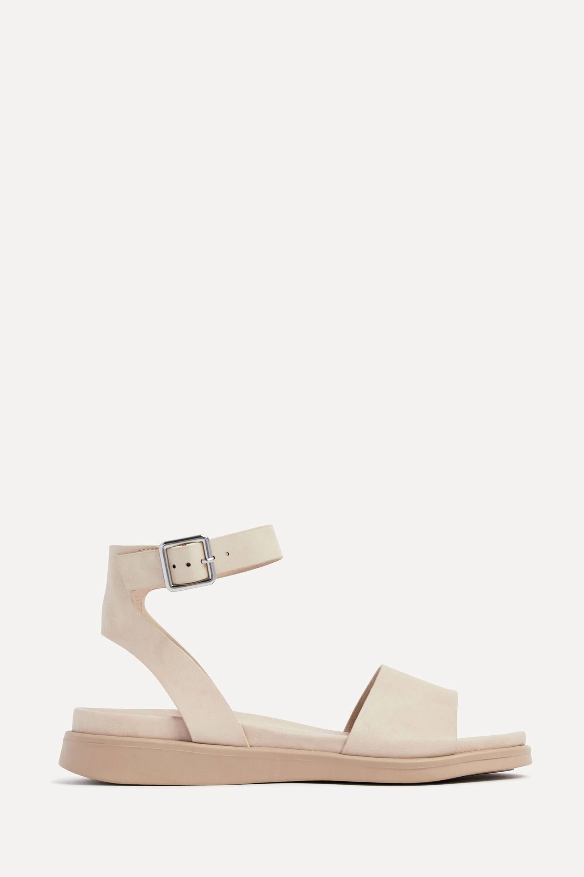 Linzi Cream Kara Two-Part Footbed Sandals - Image 2 of 5