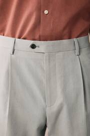 Light Grey Linen Shorts - Image 5 of 5