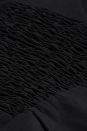 Black Bow Bandeau Midi Dress - Image 6 of 6