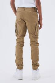 Name It Natural Name It Boys Natural Cargo Trousers - Image 2 of 6