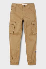 Name It Natural Name It Boys Natural Cargo Trousers - Image 3 of 6