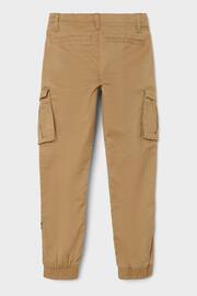 Name It Natural Name It Boys Natural Cargo Trousers - Image 4 of 6