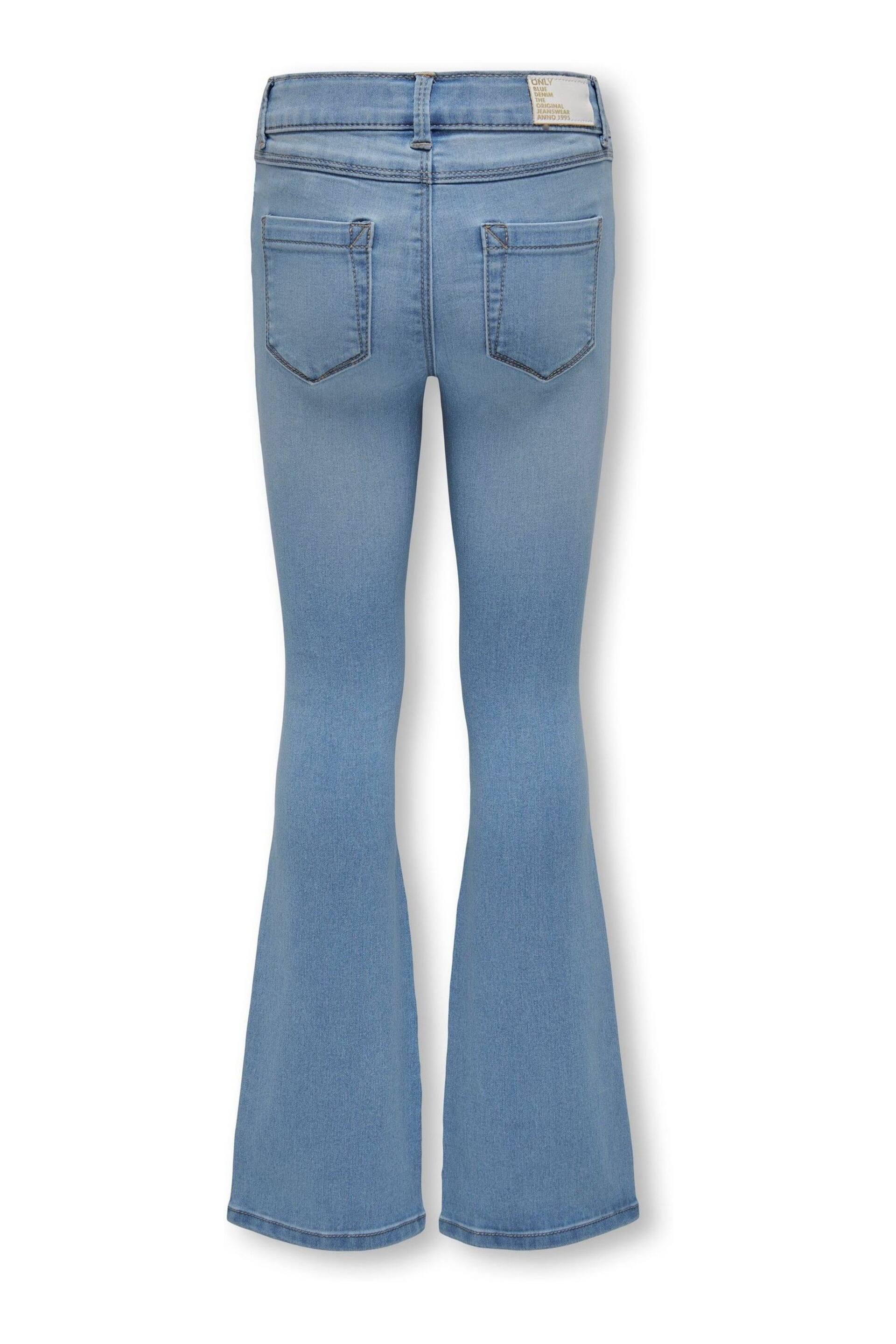 ONLY KIDS Flare Leg Jeans With Adjustable Waist - Image 2 of 2