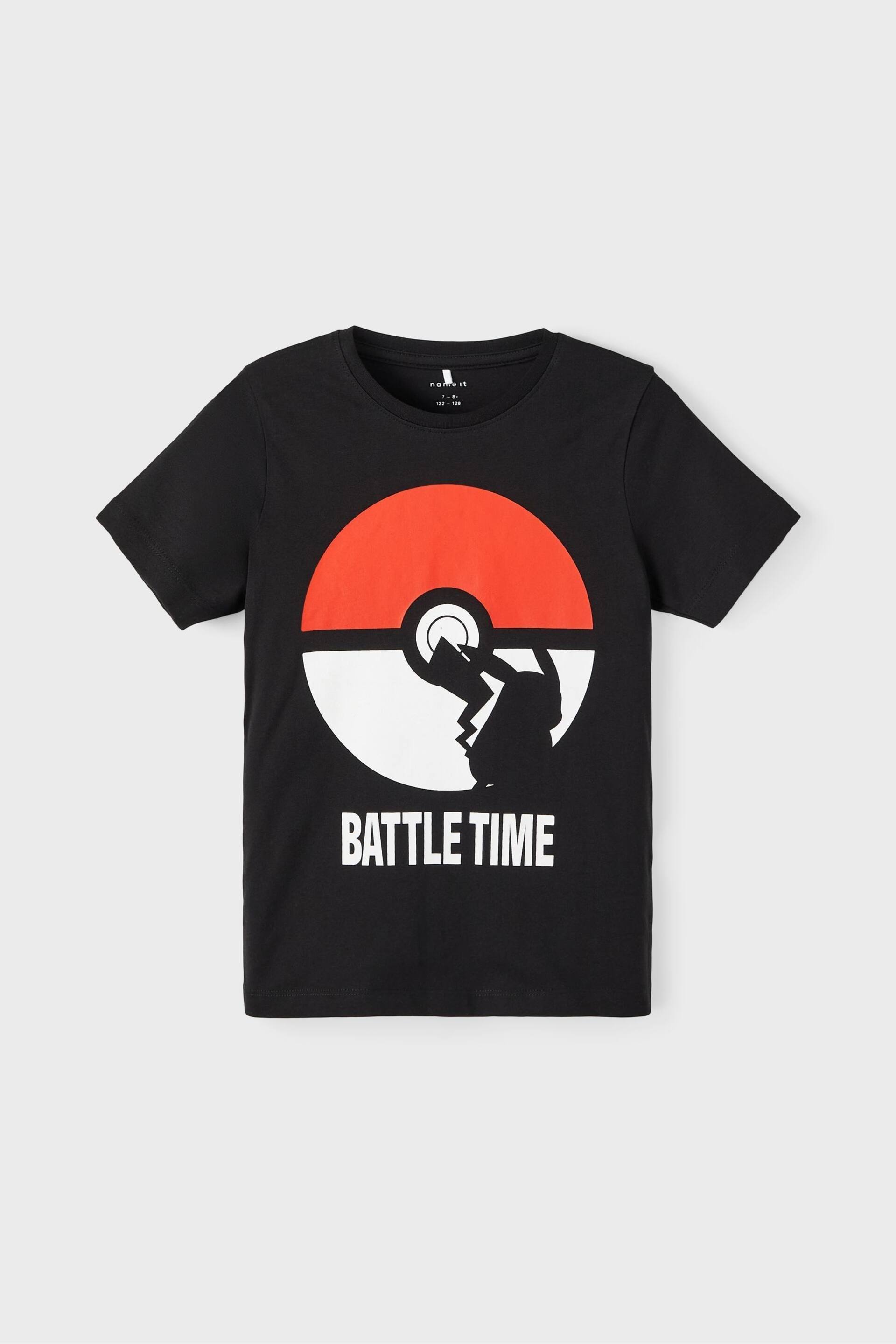 Name It Black Pokemon T-Shirt - Image 2 of 4