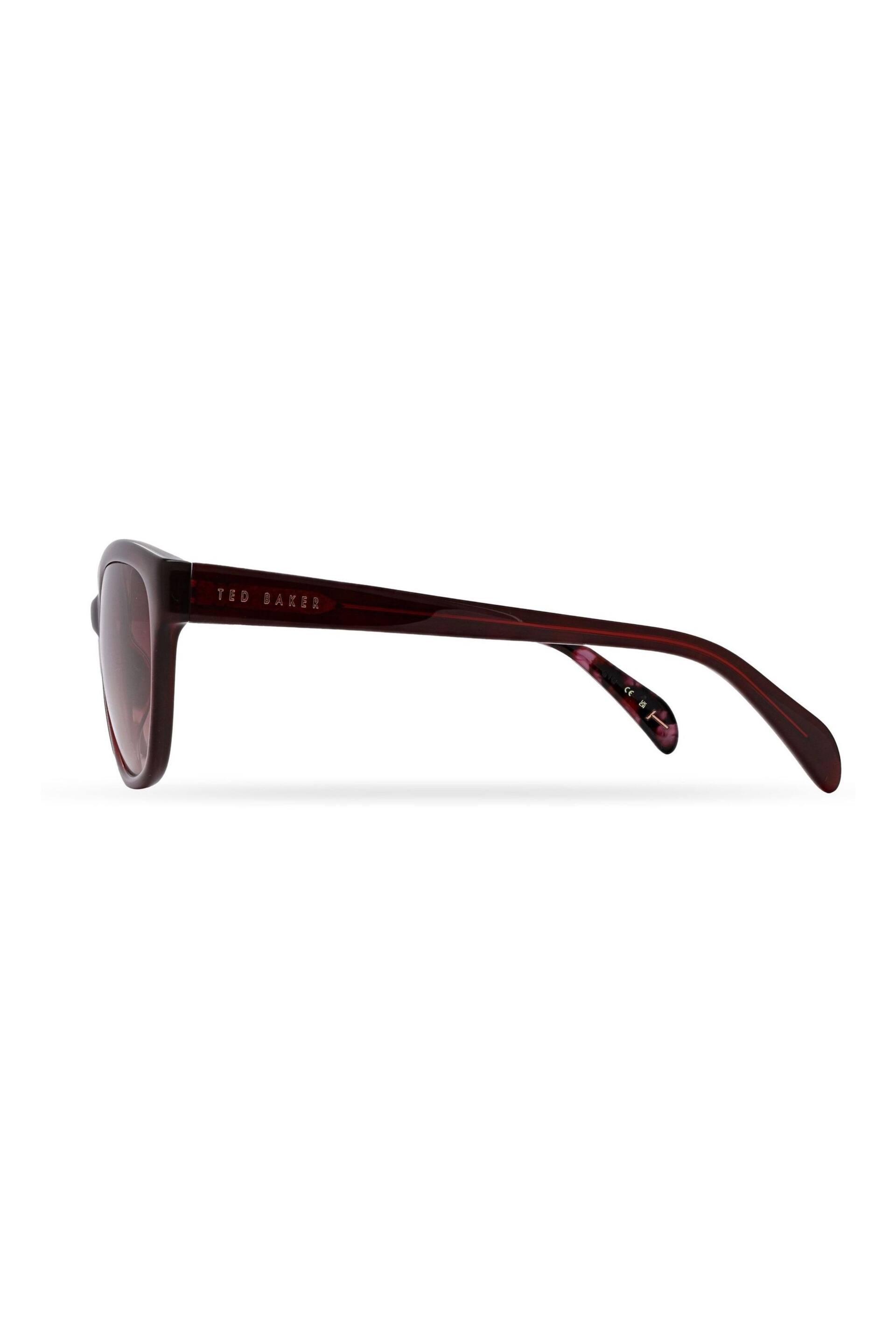 Ted Baker Red Amie Sunglasses - Image 3 of 5