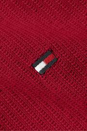 Tommy Hilfiger Red Chain Ridge Structure Sweater - Image 6 of 6