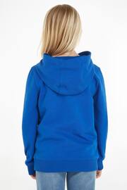 Tommy Hilfiger Blue Essential Hoodie - Image 4 of 5