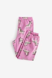 Purple Zebra Joggers Pyjamas 3 Pack (3-16yrs) - Image 10 of 12